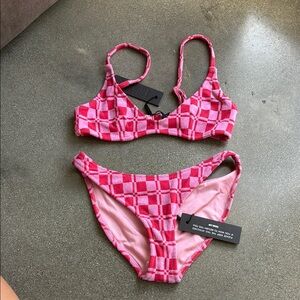 Triangl terry cloth bikini